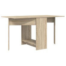 Трапезна маса в стил Modern Minimalist, сгъваема, ЛПДЧ дъб сонома, 138 x 70 см