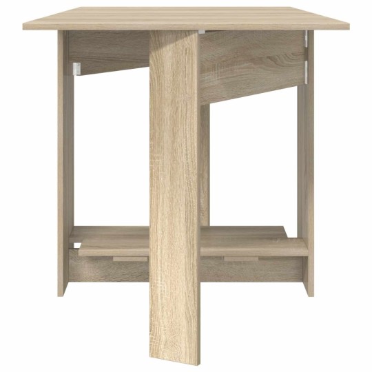 Трапезна маса в стил Modern Minimalist, сгъваема, ЛПДЧ дъб сонома, 138 x 70 см
