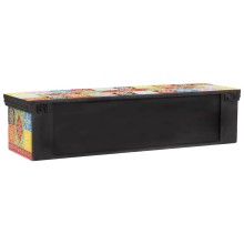 ТВ шкаф JAIPUR от масивна мангова дървесина, многоцветен, 100 x 30 x 24 см