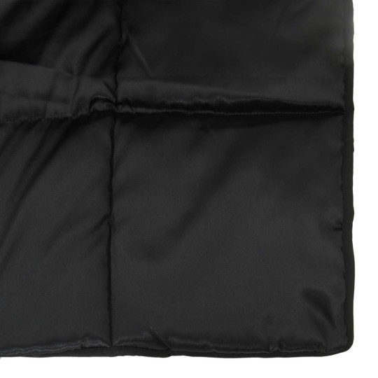 Зимна олекотена завивка Silky Comfort с полиестерен пълнеж, 300 г/м², черна