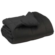 Зимна олекотена завивка Soft Duo Winter от микрофибър, в цвят антрацит