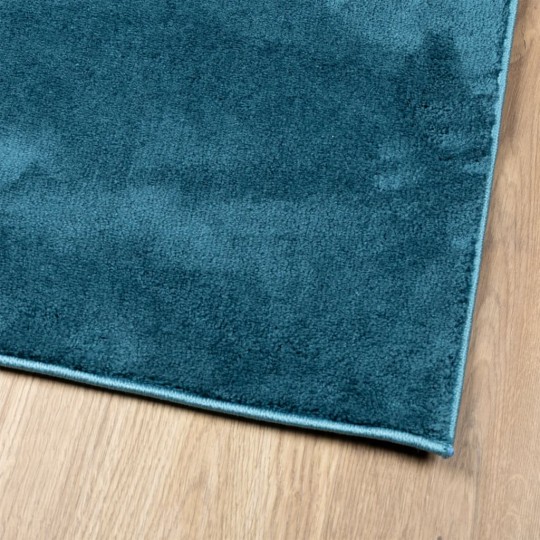 Килим OVIEDO с къс косъм, тюркоаз