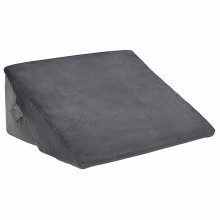 Клиновидна мемори възглавница за легло Bed Position Memory, 55 x 55 x 26 см, сива