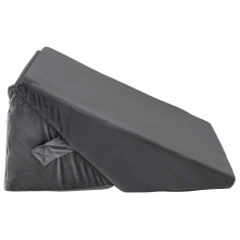 Клиновидна мемори възглавница за легло Bed Position Memory, 55 x 55 x 26 см, сива