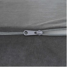 Клиновидна възглавница за крака Leg Elevation Firm, 68 x 25 x 21,5 см, сива