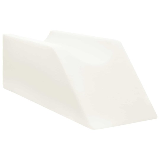 Клиновидна възглавница за крака Leg Elevation Firm, 68 x 25 x 21,5 см, сива