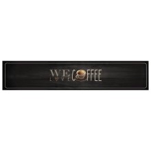 Кухненско килимче текст Coffee, 60x300 см, кадифе