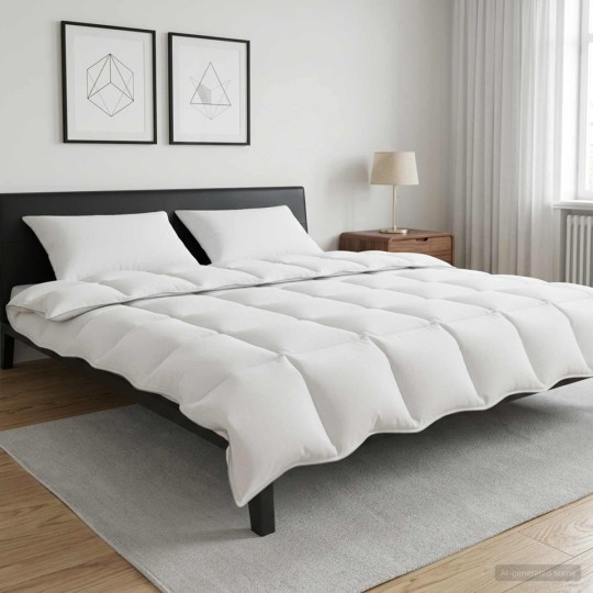 Летен комплект Bamboo Cotton Light със завивка и възглавница с бамбукови и полиестерни влакна, 150 г/м², 2 части