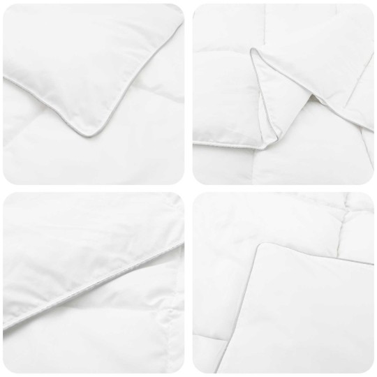 Летен комплект Bamboo Cotton Light със завивка и възглавница с бамбукови и полиестерни влакна, 150 г/м², 2 части
