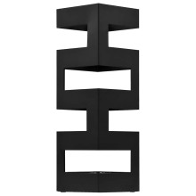 Метална поставка за чадъри BLOCK, черна, 15,5 x 15,5 x 48,5 см