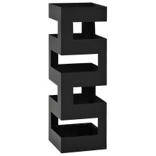 Метална поставка за чадъри BLOCK, черна, 15,5 x 15,5 x 48,5 см