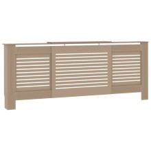 Разтегателна декоративна решетка за радиатор THERIA, кафяв, 142-205x20,5x81,5 см