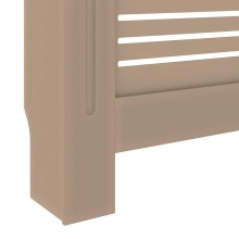 Разтегателна декоративна решетка за радиатор THERIA, кафяв, 142-205x20,5x81,5 см
