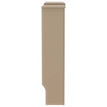 Разтегателна декоративна решетка за радиатор THERIA, кафяв, 142-205x20,5x81,5 см