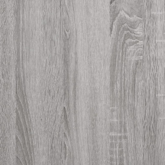 Шкаф за съхранение с врати, сив дъб сонома, 100 x 35 x 80 см