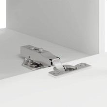 Стенен ТВ шкаф LINEA с вертикално фрезован фронт, бял, 60 x 31 x 29,5 см