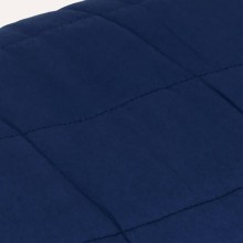 Тежко одеяло синьо 150x200 см 11 кг