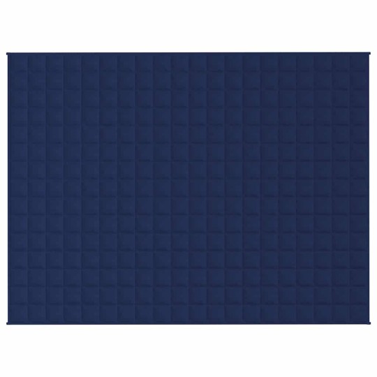Тежко одеяло синьо 150x200 см 11 кг