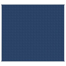 Тежко одеяло синьо 220x230 см 15 кг