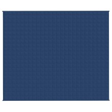 Тежко одеяло синьо 220x260 см 11 кг
