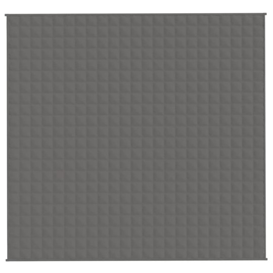 Тежко одеяло сиво 220x230 см 11 кг