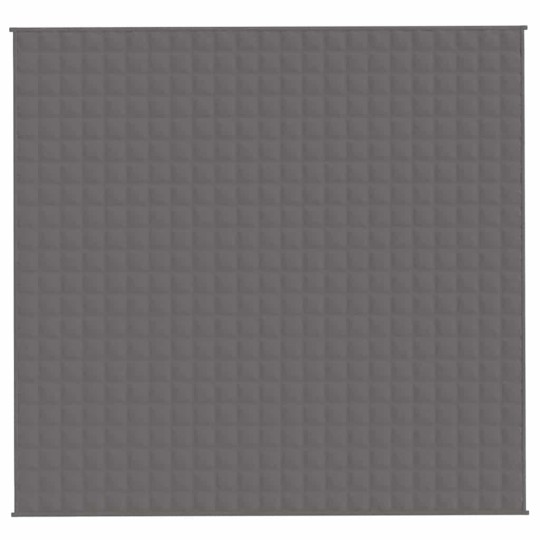 Тежко одеяло сиво 220x235 см 11 кг
