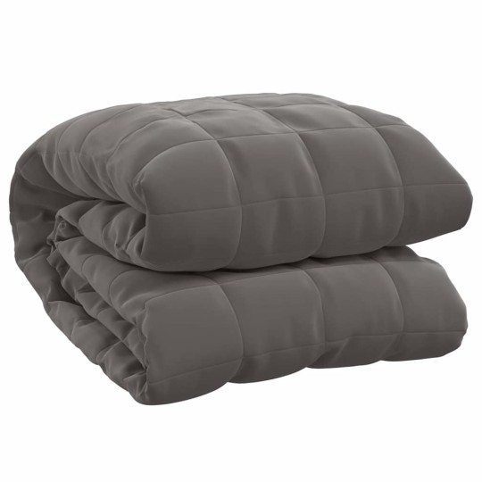 Тежко одеяло сиво 220x235 см 11 кг