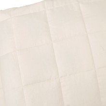 Тежко одеяло светлокремаво 200x220 см 13 кг