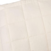 Тежко одеяло светлокремаво 200x225 см 9 кг