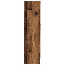Библиотека AVORA, състарено дърво, 82,5 x 30,5 x 115 см