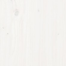 Детско легло къщичка Монтесори от масивна борова дървесина, бяло, 90 x 200 см