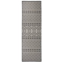 Градинска плоскотъкана пътека Tribal, черни шевици