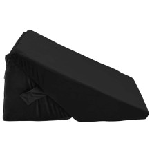 Клиновидна мемори възглавница за легло Bed Position Memory, 55 x 55 x 26 см, черна