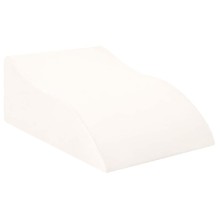 Клиновидна възглавница за крака Leg Elevation Comfort, 68 x 41 x 24 см, бяла