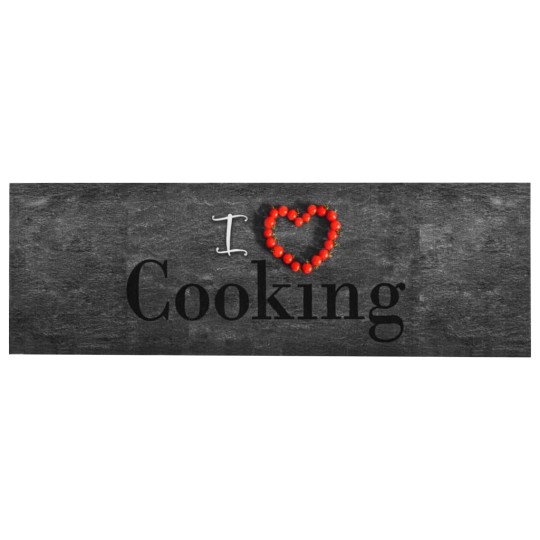 Кухненско килимче надпис Cooking, 60x180 см