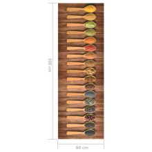 Кухненско килимче Rustic Spoons & Spices, 60x300 см