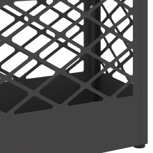 Метална поставка за чадъри GRID, черна, 28 x 12 x 41 см