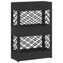 Метална поставка за чадъри GRID, черна, 28 x 12 x 41 см