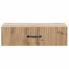 Нощно шкафче ONDA с монтаж на стена и чекмедже, дъб артизан, 59 x 34,5 x 17 см