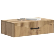 Нощно шкафче ONDA с монтаж на стена и чекмедже, дъб артизан, 59 x 34,5 x 17 см