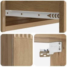 Нощно шкафче ONDA с монтаж на стена и чекмедже, дъб артизан, 59 x 34,5 x 17 см