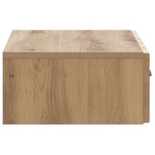 Нощно шкафче ONDA с монтаж на стена и чекмедже, дъб артизан, 59 x 34,5 x 17 см
