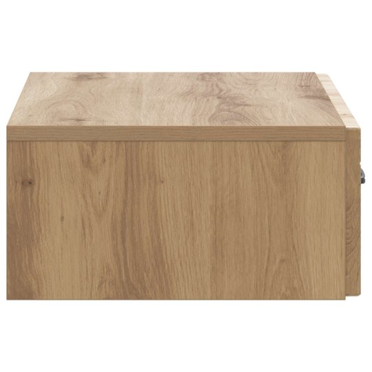Нощно шкафче ONDA с монтаж на стена и чекмедже, дъб артизан, 59 x 34,5 x 17 см