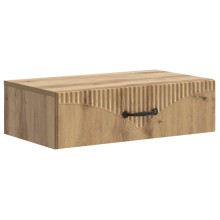 Нощно шкафче ONDA с монтаж на стена и чекмедже, дъб артизан, 59 x 34,5 x 17 см