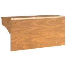 Стенна закачалка за палта SANDNES 87 x 30 x 42 см, масивна дървесина, бор