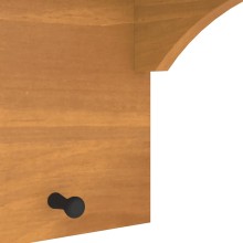 Стенна закачалка за палта SANDNES 87 x 30 x 42 см, масивна дървесина, бор
