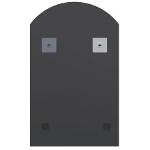 Стенно арковидно огледало без рамка 60 x 40 см