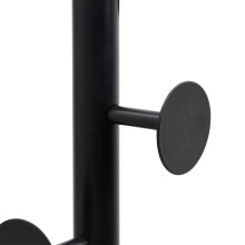 Стояща закачалка LINE, черна, 176 см