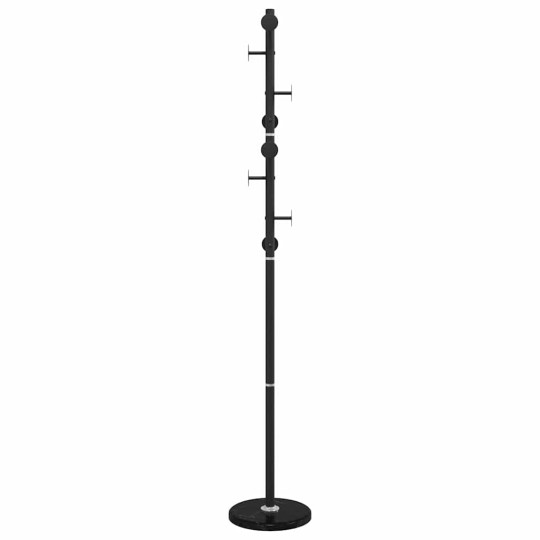 Стояща закачалка LINE, черна, 176 см