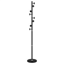 Стояща закачалка LINE, черна, 176 см